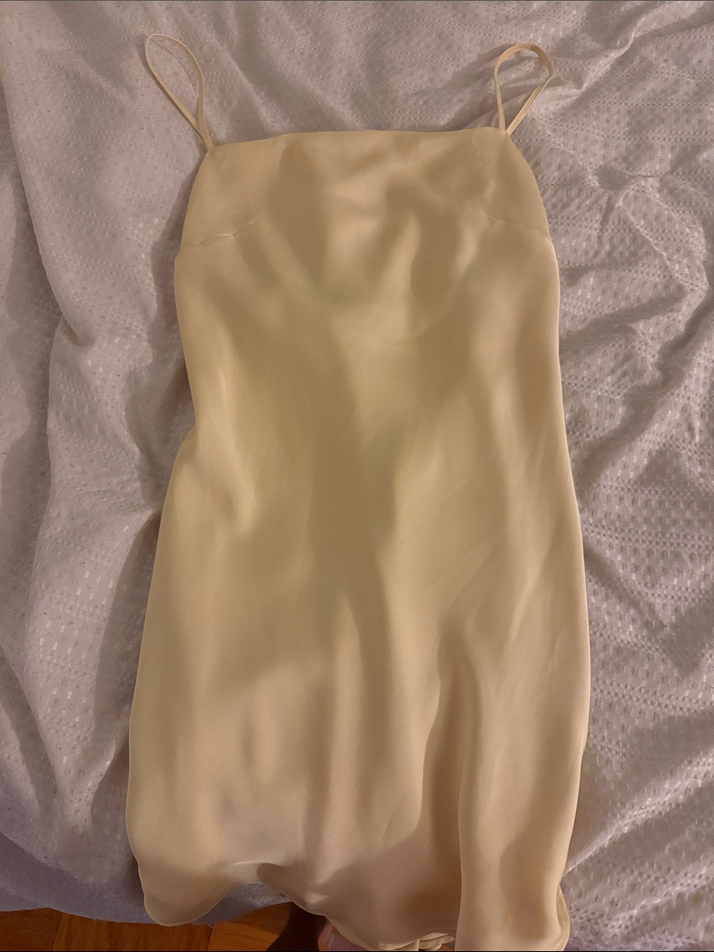 Aritzia Confession Satin Dress